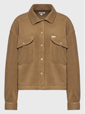 Brixton Brixton Prehodna jakna Bowery 01229 Rjava Relaxed Fit