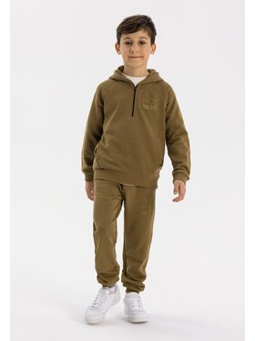 minoti minoti Bluza 23fleece121 Brązowy Regular Fit