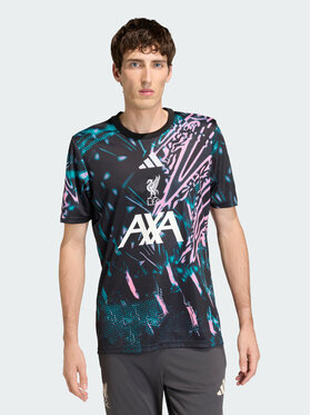 adidas adidas Koszulka techniczna Liverpool Czarny Slim Fit