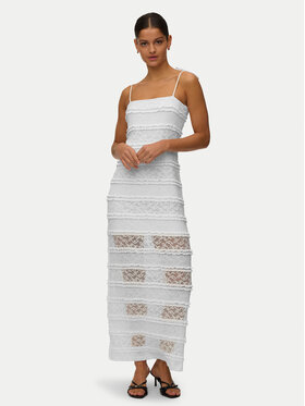 Vero Moda Vero Moda Φόρεμα βραδινό Lucia 10348443 Κρεμ Regular Fit