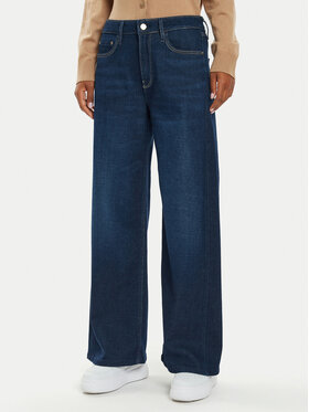 Guess Guess Дънки W4BA82 D5HF1 Син Palazzo Fit