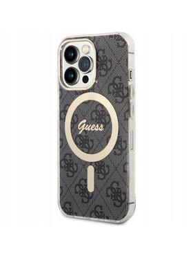 Guess Guess Etui na telefon Pokrowiec Futerał Czarny
