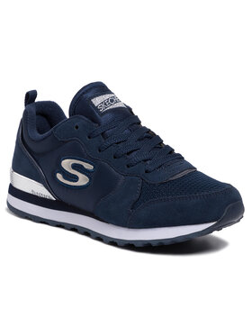 Skechers Skechers Sneakersy Goldn Gurl 111/NVY Granatowy