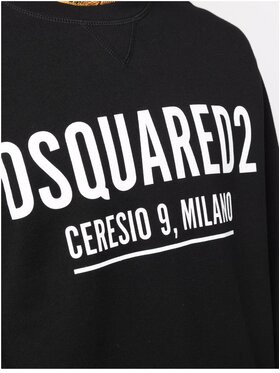 Dsquared2 Dsquared2 Bluza S71GU0448 S25516 900 Czarny Comfort Fit