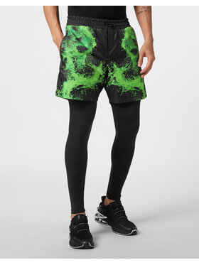 Plein Sport Plein Sport Legginsy 9033 Czarny Active Fit
