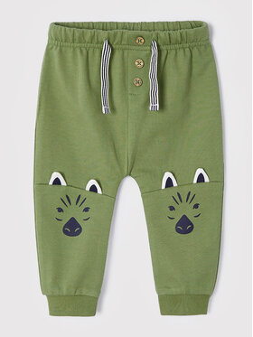 Mayoral Mayoral Pantaloni trening 1508 Verde Relaxed Fit