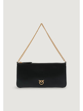 PINKO PINKO Borsetta NEW HORIZONTAL FLAT VITELLO SE Nero