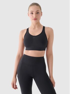 4F 4F Reggiseno sportivo 4FWAW24USBAF137-22S Nero
