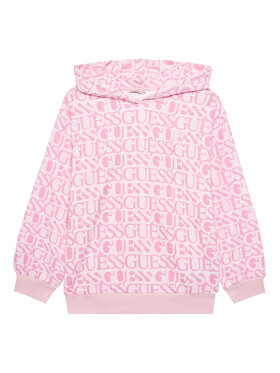 Guess Guess Majica dugih rukava J5YQ02 KAD74 Ružičasta Oversize