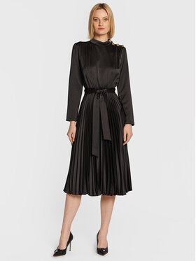 Nissa Nissa Kokteilikleit RC13376 Must Regular Fit