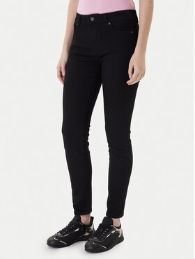 Guess Jeans Guess Jeans Jeans hlače W4YA92 D5DL1 Črna Skinny Fit