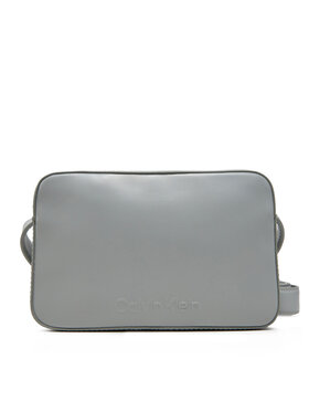 Calvin Klein Calvin Klein Handtasche Embossed Logo Camera Bag K60K612555 Grau