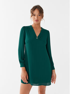 Liu Jo Liu Jo Sukienka codzienna MF3322 T0414 Zielony Regular Fit