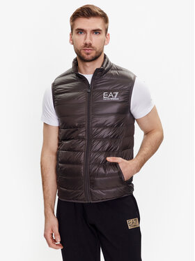 EA7 Emporio Armani EA7 Emporio Armani Gilet 8NPQ01 PN29Z 1997 Gris Regular Fit