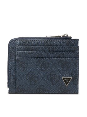 Guess Guess Puzdro na kreditné karty Vezzola Smart Slg SMEVZL LEA75 Tmavomodrá