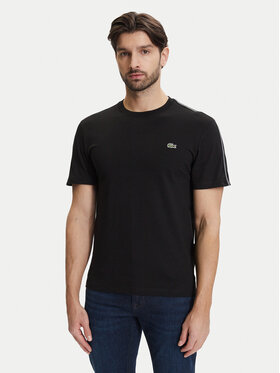 Lacoste Lacoste T-Shirt TH0888 Czarny Regular Fit