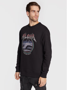 Quiksilver Quiksilver Bluza Rock Waves EQYFT04688 Czarny Regular Fit