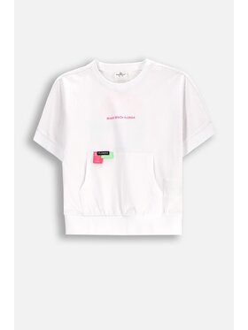 Coccodrillo Coccodrillo T-Shirt WC5143203IGJ-001 Biały Regular Fit