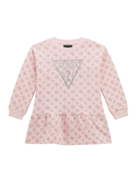 Guess Guess Igapäevane kleit K5BK18 KAD74 Roosa Regular Fit