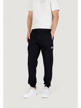 EA7 Emporio Armani EA7 Emporio Armani Spodnie dresowe 8NPP68 PJVTZ Czarny Casual Fit