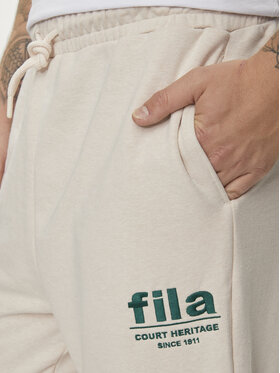 Fila Donji Dio Trenerke FAM0647 Bež Regular Fit