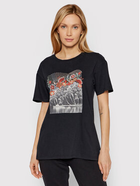 O'Neill O'Neill T-shirt Palm 1850018 Crna Relaxed Fit