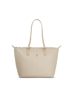 Tommy Hilfiger Tommy Hilfiger Soma Poppy Plus Tote AW0AW15856 Bēšs