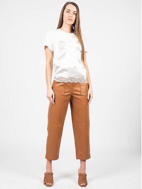 PINKO Pinko T-Shirt 1C10BP 8359 | Rex Bílá Regular Fit