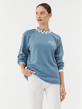 Vans Vans Megztinis Happy Elbows VN000ADW Mėlyna Regular Fit