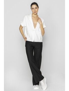 Deni Cler Milano Deni Cler Milano Spodnie materiałowe W-DC-5210-E2-S4-90-1 Czarny Loose Leg