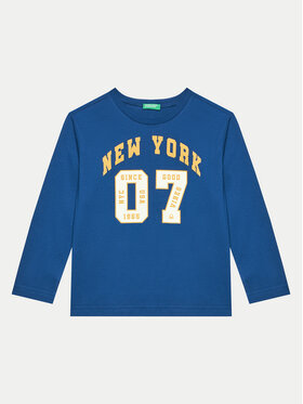 United Colors Of Benetton United Colors Of Benetton Palaidinė 3096C10LF Mėlyna Regular Fit