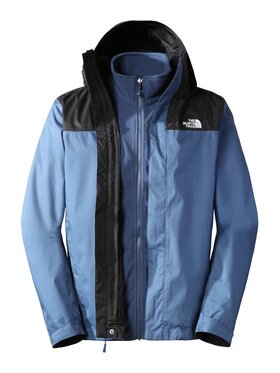 The North Face The North Face Kurtka outdoor Evolve II Triclimate Granatowy Regular Fit