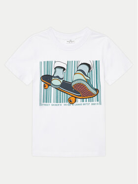 Coccodrillo Coccodrillo T-Shirt WC5143209VBA Biały Regular Fit