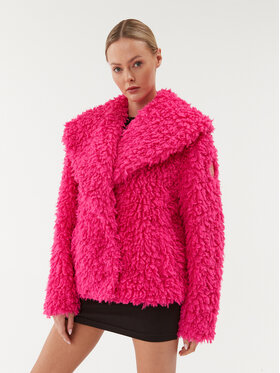 Just Cavalli Just Cavalli Krzno 75PAS420 Roza Regular Fit