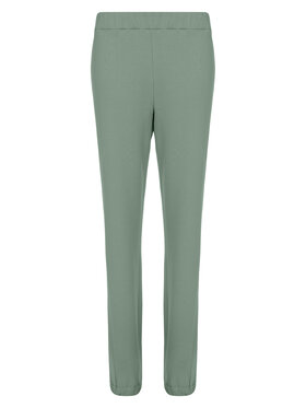 LAURELLA LAURELLA Spodnie dresowe 3TU015 Zielony Regular Fit