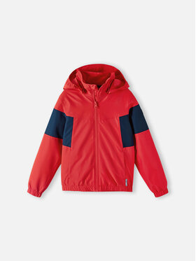 Reima Reima Kurtka przeciwdeszczowa Hailuoto 5100183A Czerwony Regular Fit