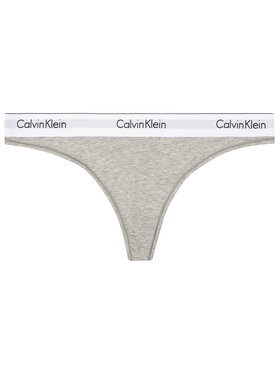 Calvin Klein Underwear Tangice 0000F3786E Siva