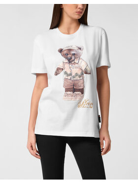 PHILIPP PLEIN PHILIPP PLEIN T-shirt 27407 Bianco Over Fit