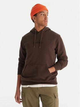 Quiksilver Quiksilver Суитшърт Screen Fleece Fineline EQYFT05136 Кафяв Regular Fit
