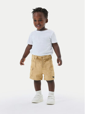 NAME IT NAME IT Шорти от плат Ben 13225803 Кафяв Baggy Fit