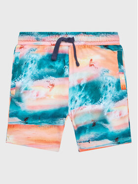 Guess Guess Pantaloni scurți sport N3GD04 KA6R3 Portocaliu Regular Fit