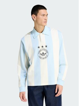 adidas adidas Polo 161564 Niebieski jasny Loose Fit