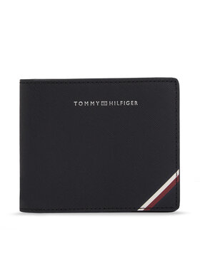 Tommy Hilfiger Tommy Hilfiger Portafoglio grande da uomo Th Central Cc And Coin AM0AM11589 Nero