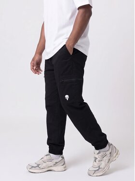 Marvel Marvel Joggery Punisher 132401 Czarny Regular Fit