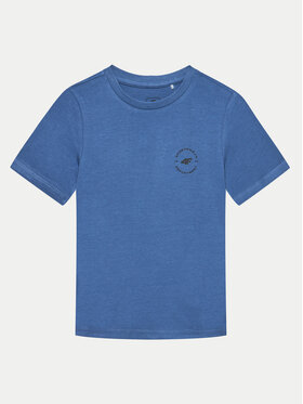 4F 4F T-Shirt 4FJWAW24TTSHM1859 Niebieski Regular Fit