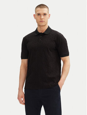 Armani Exchange Armani Exchange Polo XM000477 AF10337 FC013 Crna Regular Fit
