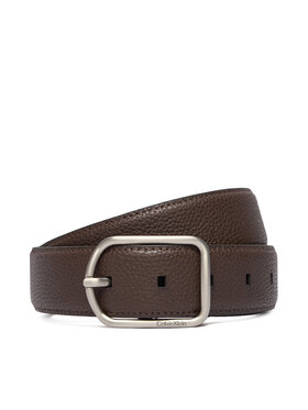 Calvin Klein Calvin Klein Pánsky opasok Round Buckle 35Mm LV04D7024G Hnedá