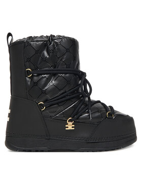 Elisabetta Franchi Elisabetta Franchi Апрески Snow Boot F4A6-E0457-1860930 D Черен