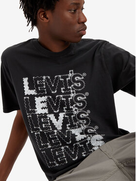 Levi's® T-shirt 16143-1240 Crna Relaxed Fit