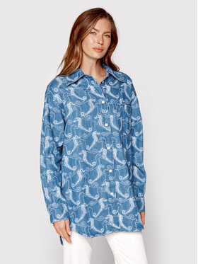 Samsøe Samsøe Samsøe Samsøe Koszula jeansowa Eilish F22200179 Niebieski Relaxed Fit